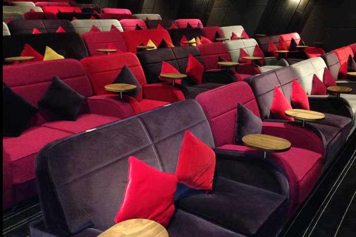  Everyman Cinema Chairs (Chaise Longue) Synthetic Genuine Nappa Leather Material 