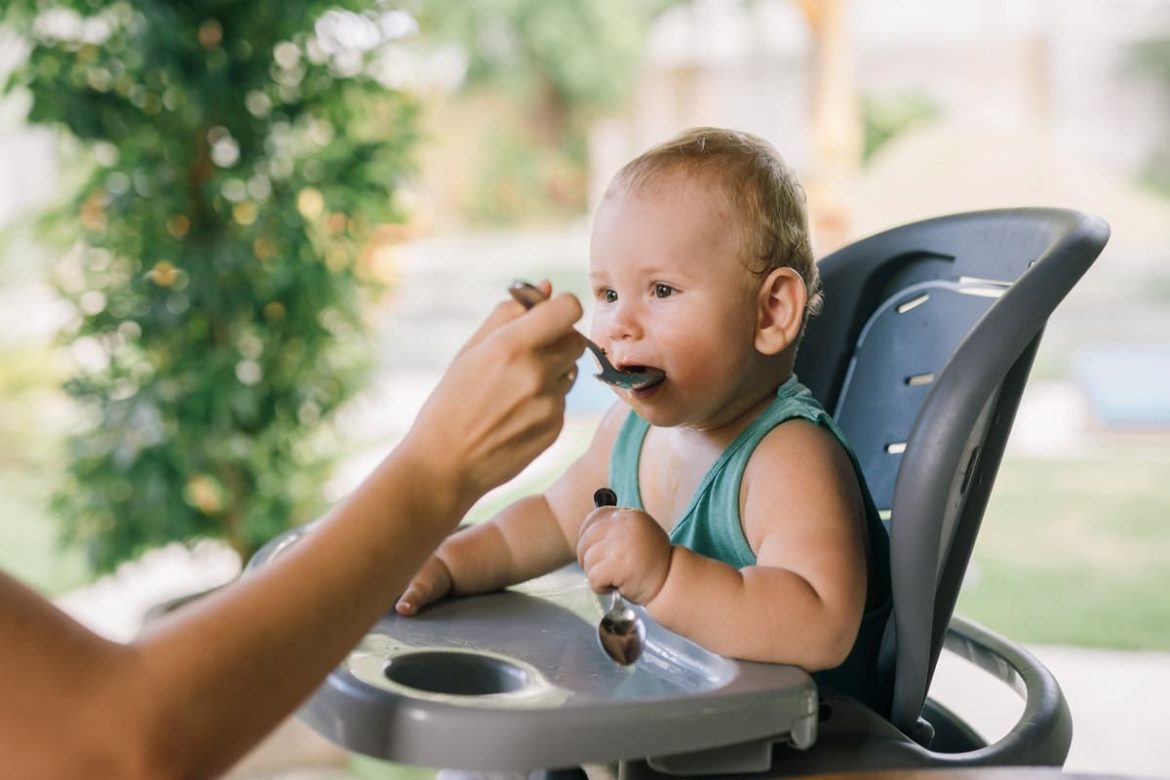 Baby Chair in Sri Lanka; Back Adjustment 3 Materials Wood Metal Plastic