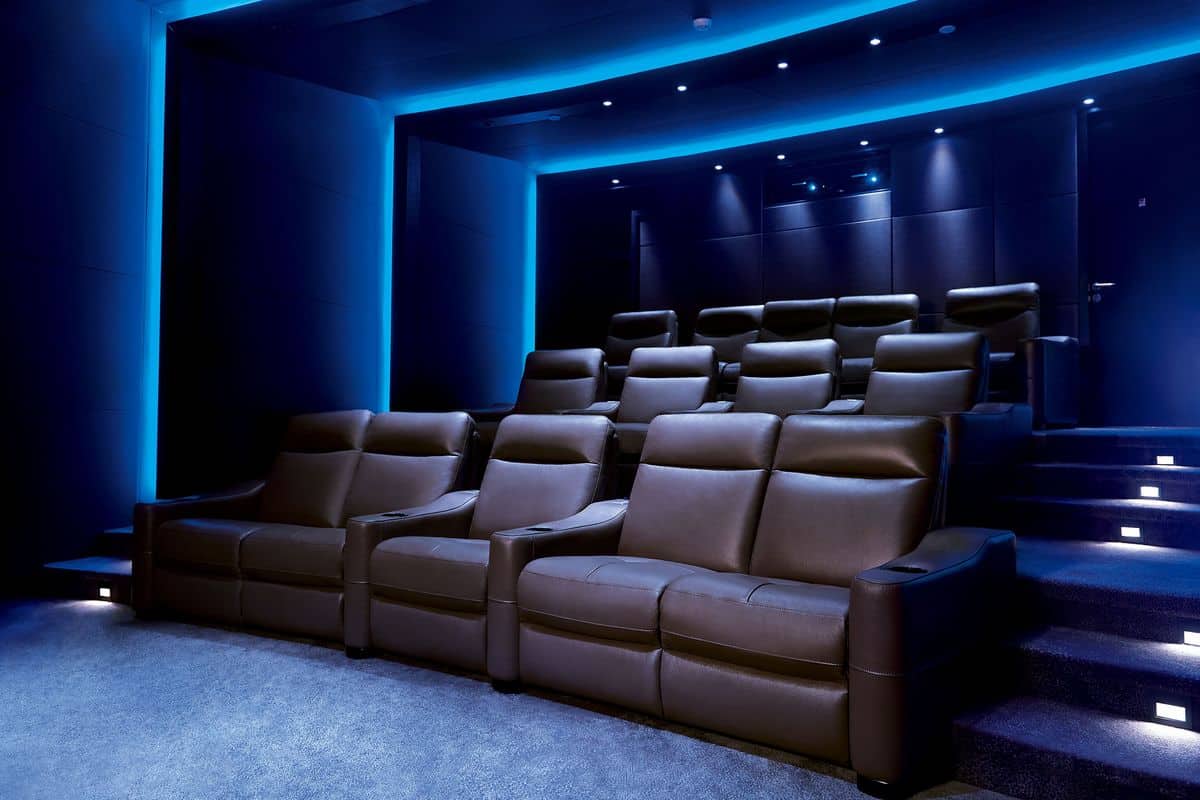  Dfs Cinema Chairs; Leather Velvety Cotton Polyester Materials Comfortable Durable 